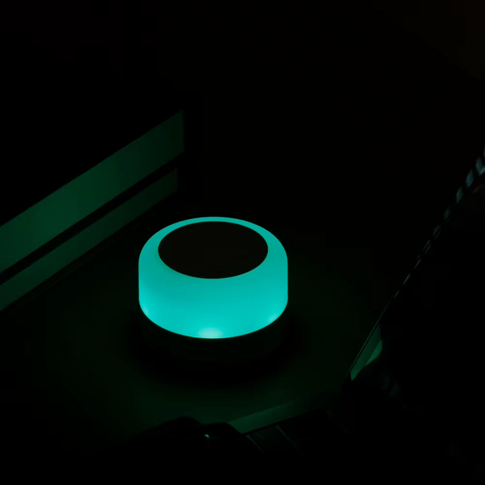 Sleep Sound Machine with Night Light Desktop White Noise Machine Portable Touch Adjustable USB Rechargeable for Home Travel