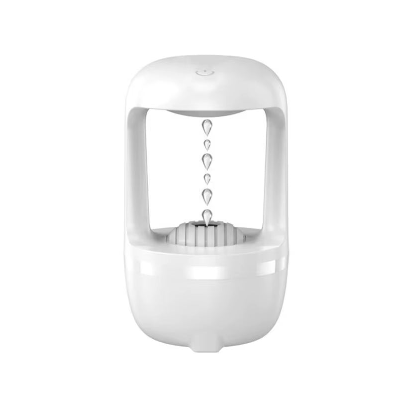 Mini Glow-In-The-Dark Air Humidifier Anti-Gravity Water Drop Humidifier Ultrasonic Air Diffusion Humidifier