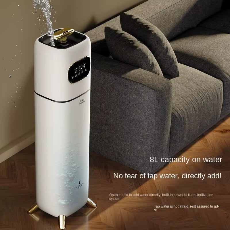 Floor Type Air Humidifier Purifier Household Mute Bedroom Air Humidifier Heavy Fog Indoor Fragrance Spray Air Humidifier