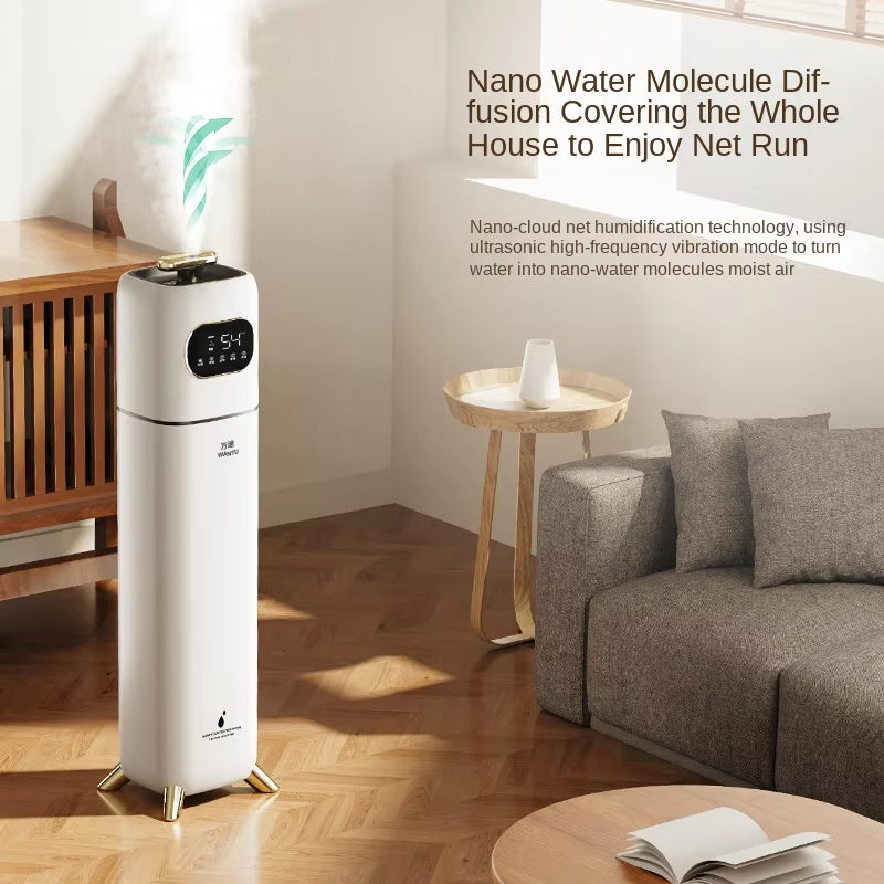 Floor Type Air Humidifier Purifier Household Mute Bedroom Air Humidifier Heavy Fog Indoor Fragrance Spray Air Humidifier