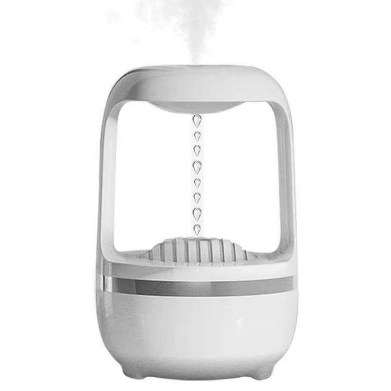 Mini Glow-In-The-Dark Air Humidifier Anti-Gravity Water Drop Humidifier Ultrasonic Air Diffusion Humidifier