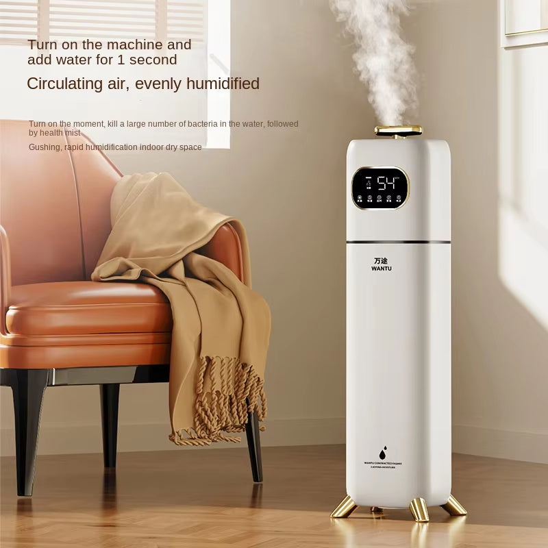 Floor Type Air Humidifier Purifier Household Mute Bedroom Air Humidifier Heavy Fog Indoor Fragrance Spray Air Humidifier