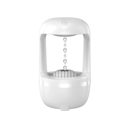 Mini Glow-In-The-Dark Air Humidifier Anti-Gravity Water Drop Humidifier Ultrasonic Air Diffusion Humidifier