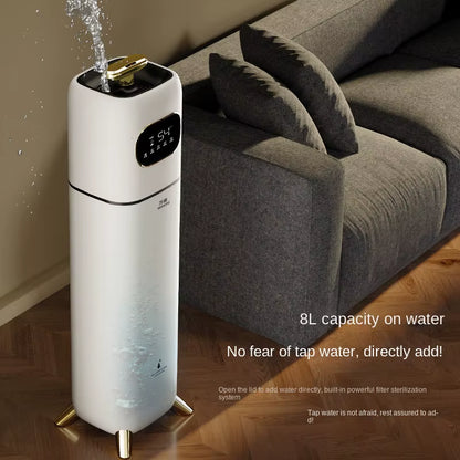 Floor Type Air Humidifier Purifier Household Mute Bedroom Air Humidifier Heavy Fog Indoor Fragrance Spray Air Humidifier